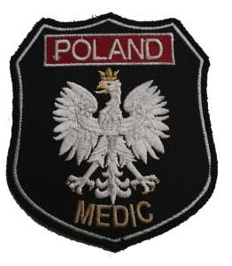 naszywka poland medic